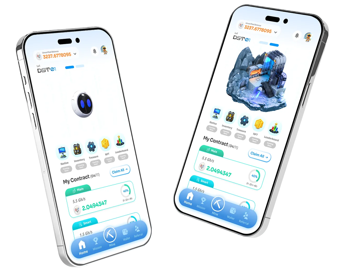 DxSxT Network app feature overview